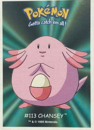 Chansey Dunkin Boomer 1999