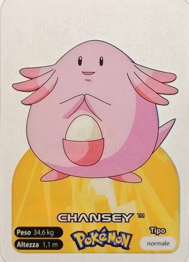 113 Chansey lamincards spécial édition