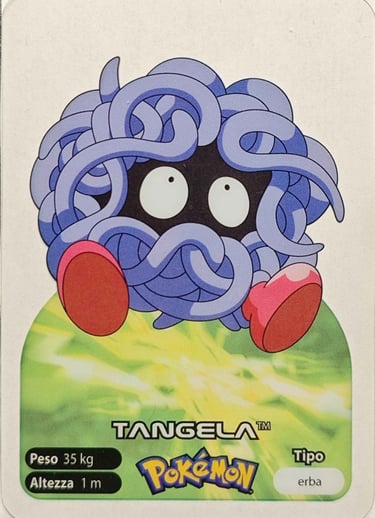 114 Tangela lamincards spécial édition