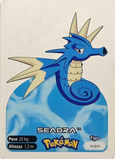 117 Seadra lamincards spécial édition
