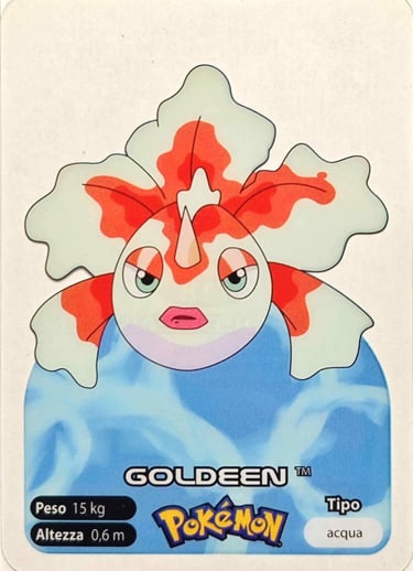 118 Goldeen lamincards spécial édition