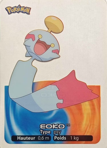 119 Eoko Lamincards Pokémon série 3