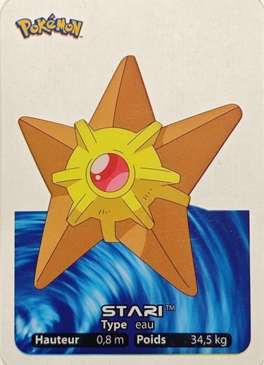 120 Stari Lamincards Pokémon série 1