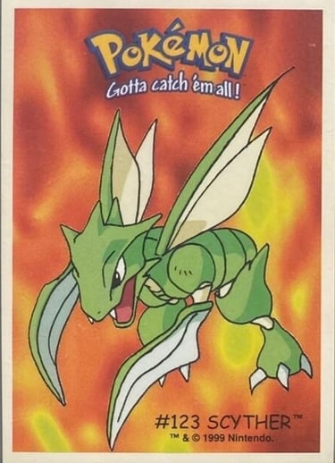 Scyther Dunkin Boomer 1999