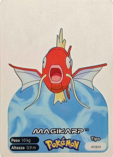 129 Magikarp lamincards spécial édition