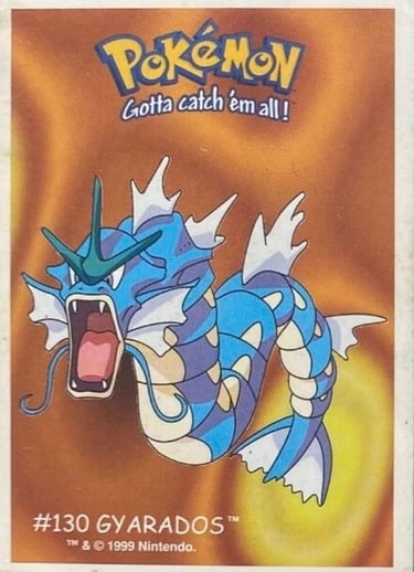 Gyarados Dunkin Boomer 1999