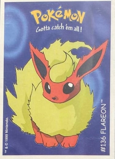 Flareon Dunkin Boomer 1999