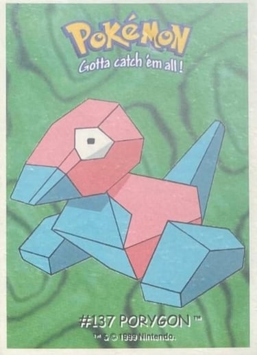 Porygon Dunkin Boomer 1999