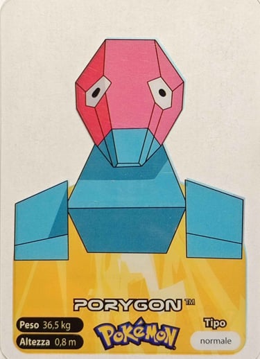 137 Porygon lamincards spécial édition
