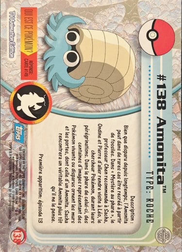 Amonita topps série 2