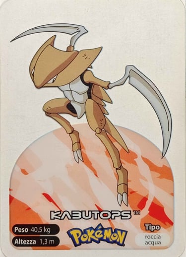 141 Kabutops lamincards spécial édition