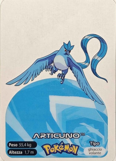 144 Articuno lamincards spécial édition
