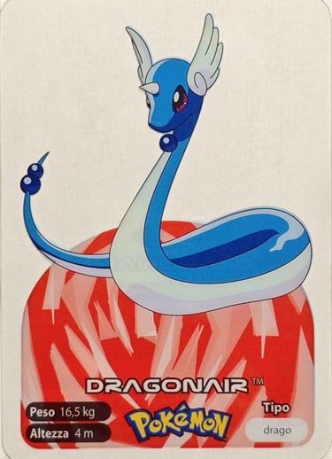 148 Dragonair lamincards spécial édition