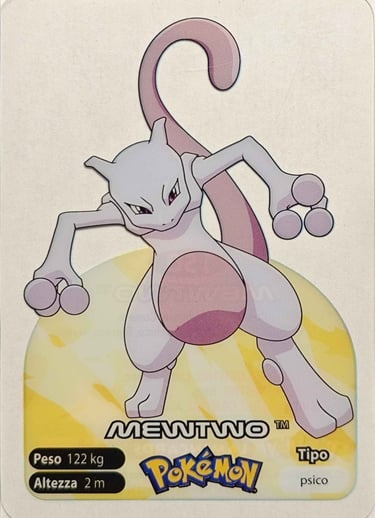 150 Mewtwo lamincards spécial édition