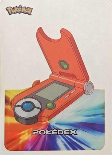 150 Pokedex Lamincards Pokémon série 3