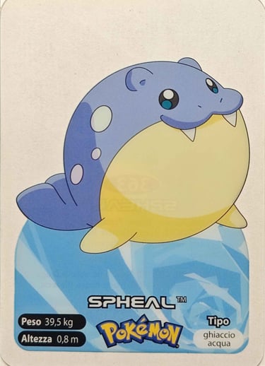 363 Spheal Lamincards spécial édition