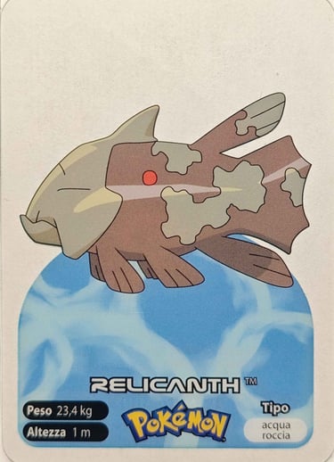 369 Relicanth Lamincards spécial édition