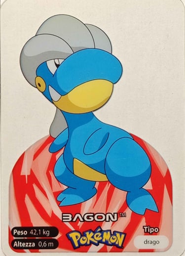 371 Bagon Lamincards spécial édition