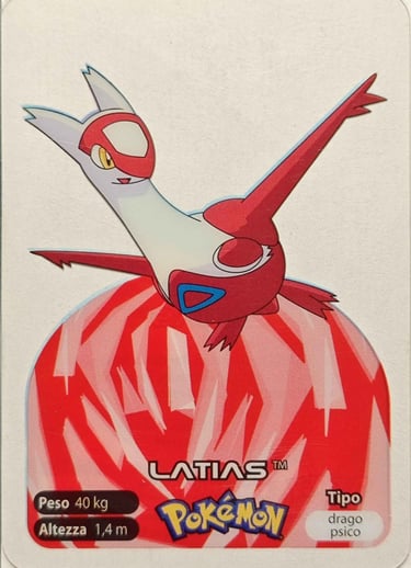 380 Latias Lamincards spécial édition