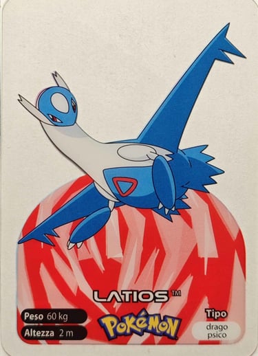 381 Latios Lamincards spécial édition