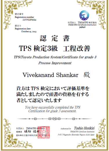 Toyota Production System - Japan Production process technique