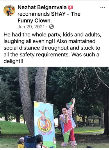 "Had everyone laughing while staying safe - a true delight!"
