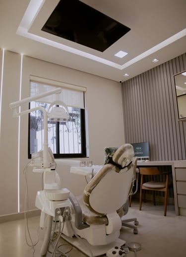 Consultório Moderno na clínica odontológica Nice Odonto em Barbacena - MG