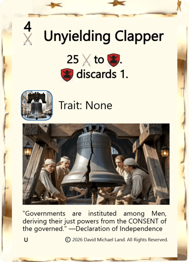 Unyielding Clapper