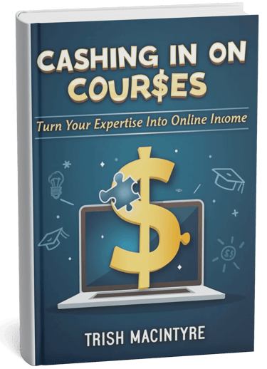 front cover of a book title cashing in on courses