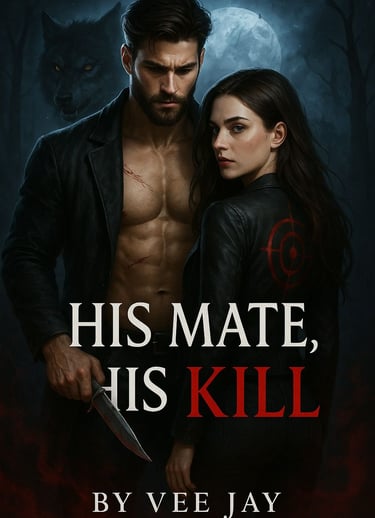 His Mate, His Kill - Werewolf romance novel cover by Vee Jay - VJ & BB Premium Fiction