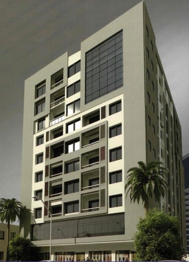 Construction services Oman – G+9 Commercial and Residential