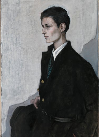Peter (A Young English Girl) by Romaine Brooks, 1923