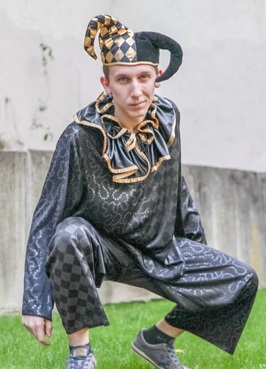 Juokdario kostiumas