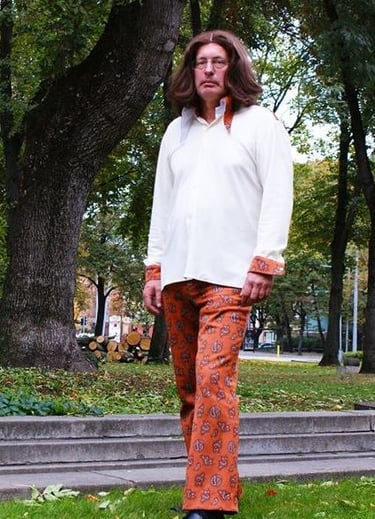 Hipio vyriškas kostiumas