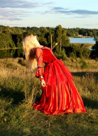 Renesanso princesės kostiumas