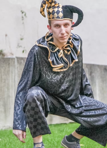 Juokdario kostiumas Vilniuje