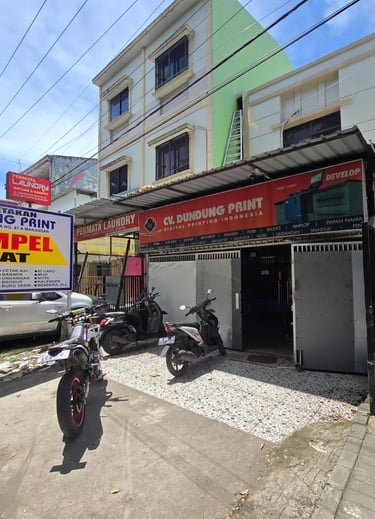 Lokasi Fisik Percetakan Stempel Makassar Dundung Print