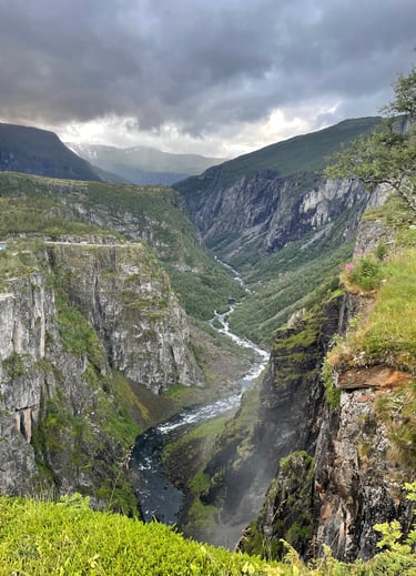 Vøringsfossen waterfall, Vøringsfossen, Norway