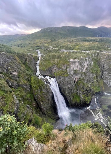 Vøringsfossen waterfall, Vøringsfossen, Norway