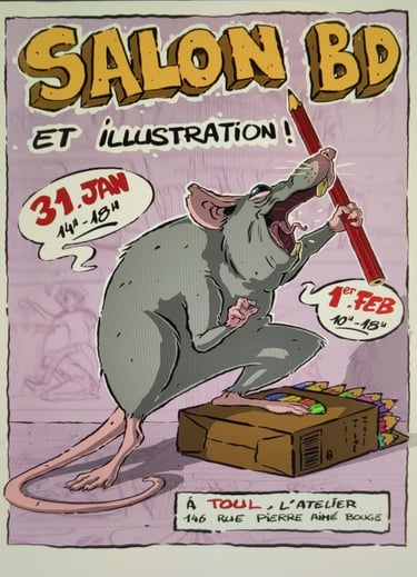 Affiche réalisée par Claire Harcos