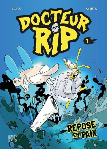 Couverture 1er tome du Docteur RIP