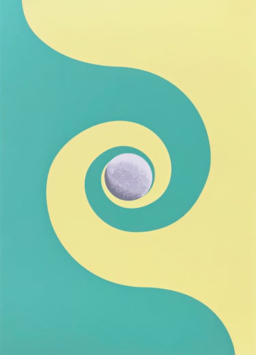 Lunar Dawn, Limited Edition Serigraph by Finger Lakes artist Sean Gannon and Taller75Grados CDMX