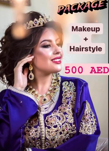 makeup hairstyle ras al khaimah home service