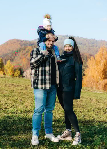 rodinné fotenie v exteriéri banská bystrica