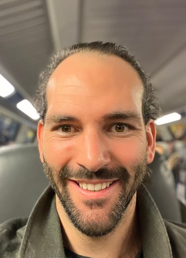 a man with a beard and a beard