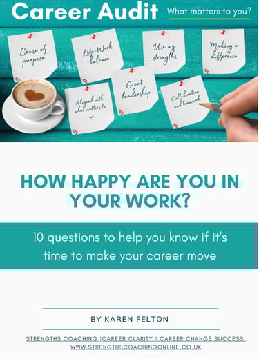 Free download - Career Audit How happy are you in your work?