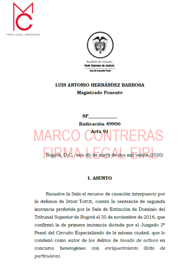RADICACION 49906/MARCO CONTRERAS FL