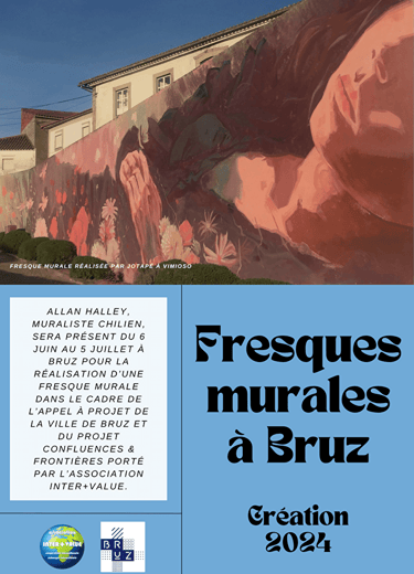 Fresques murales à Bruz - Création 2024