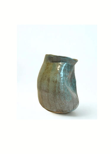 Vase en mouvement vert d'eau Estelle Del