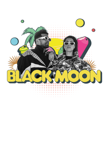 Photo de BLACKMOON en live sur scène, DJ set électro intense et énergique au ENJOOY Festival 2025